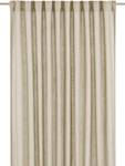 Cecil Vorhang 2P Beige - Textil - 145 x 260 x 8 cm