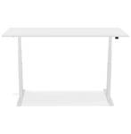 Bureau TRONIK 160 x 80 cm - Blanc