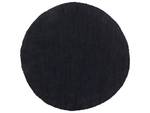 Tapis à poil long DEMRE Noir - 140 x 140 x 140 cm