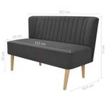 Sofa 293700 Lavagrau