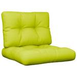 Coussin de palette (lot de 2) 3005164-1 Vert - Textile - 50 x 12 x 50 cm