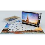 Puzzle Pariser Eiffelturm 1000 Teile Papier - 26 x 6 x 36 cm