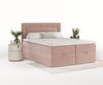 Boxspringbett Palmera Pink - Breite: 180 cm