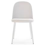 Lot de 4 chaises Kana blanches Blanc