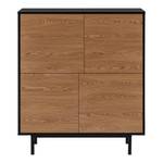 Beistellschrank Gnosjö Braun - Holzwerkstoff - 80 x 93 x 30 cm