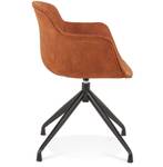 Fauteuil SOUND Marron - Métal - 59 x 80 x 54 cm