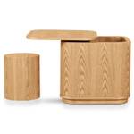 Hocker Yume Braun - Holzwerkstoff - 25 x 30 x 25 cm