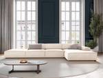 Ecksofa JODIE 5 Sitzplätze Beige