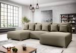 Schlafsofa ROMENO U-Form OR22 Beige