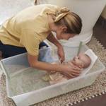Babybadewanne Flexi Bath® X-Large Bundle Grün