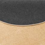 Luxus Soft-Velours Teppich Verona Rund Beige - 160 x 160 cm