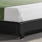 Lit Albacete avec matelas Noir - Profondeur : 180 cm