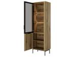 Vitrinenschrank WALD 63 x 194 cm