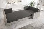 Ecksofa ONG Grau - Holzwerkstoff - 302 x 90 x 156 cm