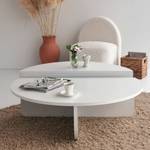 Table basse Canopus Blanc crème - Bois manufacturé