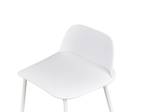 Tabouret de bar MORA Blanc