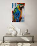 Acrylbild handgemalt Exotic Cover Massivholz - Textil - 60 x 90 x 4 cm