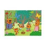 Puzzle Kid E Cats 2x12 Teile Papier - 20 x 4 x 28 cm