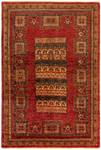 Tapis Kashkuli LXII Rouge - Textile - 148 x 1 x 225 cm