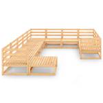 Garten-Lounge-Set (11-teilig) 3009728-1 Holz