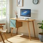 Bureau Tysvær Beige - Bleu - Bambou - 105 x 75 x 48 cm