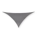 Voile d'ombrage triangulaire gris PE-HD 425 x 211 cm