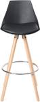 Tabouret de bar SOTO (Lot de 2) Noir