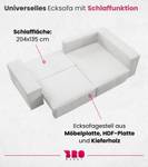 ECKSOFA PEDRO Duo Beige - Ecke davorstehend links