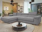 Ecksofa Torezio Mini Grau - Ecke davorstehend links