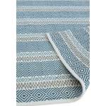 Tapis de salon tissé plat SUMMER Bleu clair - 160 x 230 cm