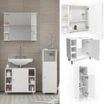 Mobilier de salle de bains Fynn Blanc