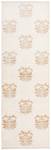 Tapis de passage Darya CDXXXVIII Beige - Textile - 102 x 1 x 305 cm