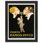 Bilderrahmen Poster Porto Ramos-Pinto Schwarz