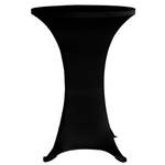 Housse de table (lot de 4) 299448-2 Noir - 60 x 60 cm