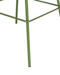 Tabouret de bar EMMET Vert - Matière plastique - 49 x 100 x 47 cm