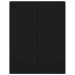 Highboard DE8266 Schwarz - Holzwerkstoff - 34 x 180 x 70 cm