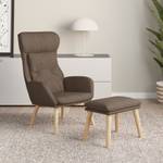 Relaxsessel mit Hocker 3012685-2 Taupe