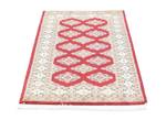 Pakistan Teppich - 126 x 77 cm - rot Rot - Kunststoff - 77 x 1 x 126 cm