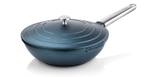 Wok-Pfanne Performance Blau - Naturfaser - 2 x 8 x 28 cm