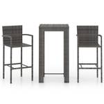 Bistro-Set-k46 ( 3-tlg ) Grau