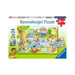Puzzle Spa脽 am See 2x24 Teile