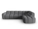 Ecksofa LISA 5 Sitzplätze Grau