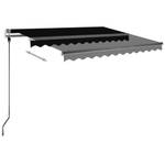 Markise 3007209-1 Grau - Metall - 300 x 250 x 300 cm