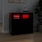 Sideboard 3009229 Schwarz - 80 x 35 cm