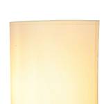 Lampe murale ALICE Beige - Blanc crème - 20 x 23 x 9 cm - Métal - Textile