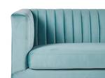 3-Sitzer Sofa ARVIKA Blau - Hellblau - Durchscheinend