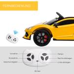 Elektrischer Kinderwagen 370-146V90YL Hochglanz Gelb