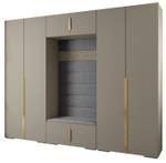 Garderobe Inova 1 Z9 Gold - Grau - Gold