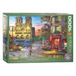 Puzzle  Notre Dame von Papier - 26 x 6 x 36 cm