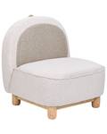 Kindersessel FABORG Beige - Creme - Eiche Hell